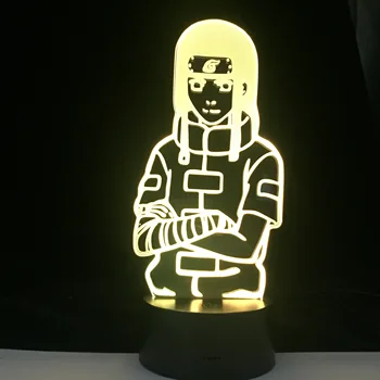 

Orochimaru Naruto Naruto Hyuga Neji Figure Nightlight Acrylic 3d Lamp for Kid Bedroom Decor Cool Child Gift Room Desk Lamp Anime