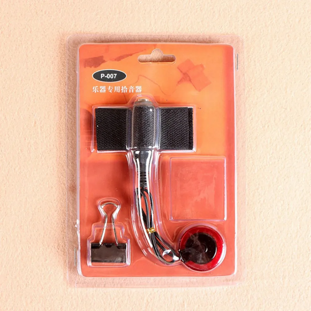 Multifunctional Acoustic Equalizer Guitar Preamp Piezo Pickup Tuner Stringed Instruments accessories Hot Sale Drop Shipping