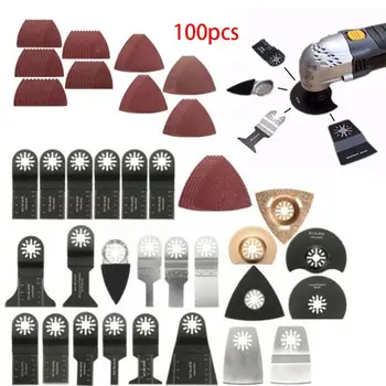 

Stainless Steel Tool Oscillating Mixed Sanding Saw Grinding 100Pcs/Set