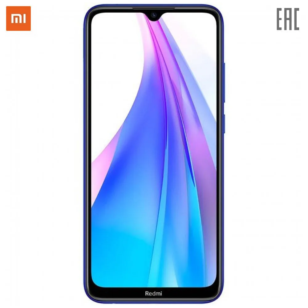 Смартфон Xiaomi Redmi Note 8T 32ГБ | 4000 мАч NFC 48 Мп 4 камеры закругленный экран Ростест
