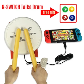 

Game Accessories Nintend Switch Drum for Taiko Drum Controller Taiko Drum Sticks Video Games for Nintendo Switch no Tatsujin