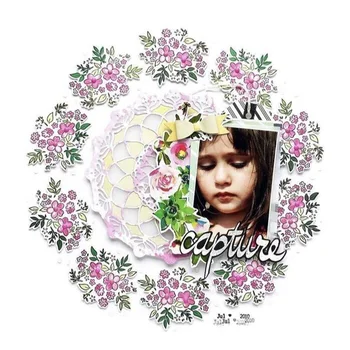

2020 DIY New Metal Cutting Dies and Scrapbooking Flower Group Lace For Paper Making Embossing Frame Stencil Card Craft Stamp Set