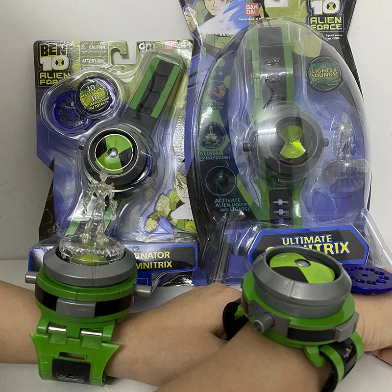 프로젝션 워치 Ben10 옴니트릭스 워치, 일본 프로젝터 액션 피규어, 수집용 모델 장난감