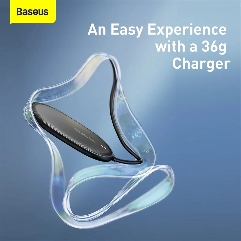 Baseus Slim Magnetic Wireless Charger Pad 15W PD Fast Charging For iPhone 12 Pro Max 360 Degree Rotation Wireless Phone Charger