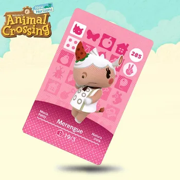 

285 Merengue Animal Crossing Card Amiibo Cards Work for Switch NS 3DS Games