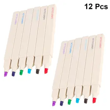 

2 Boxes Marker Pen Sturdy Durable Highlighter Marker Highlighter Pen for Boys Students