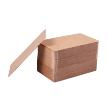 100 коричневые крафт-этикетки бумажные бирки пустые багажные карты вечерние свадебные подарки