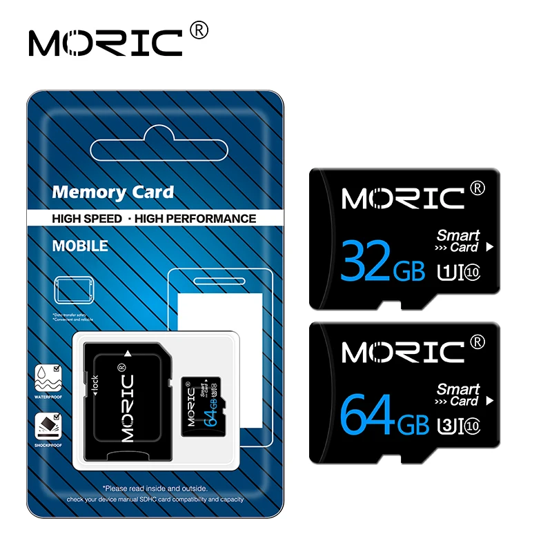 100% оригинальная карта Micro SD 64 Гб Class10 памяти 32 TF 4 ГБ 8 16 128 мини для смартфона и
