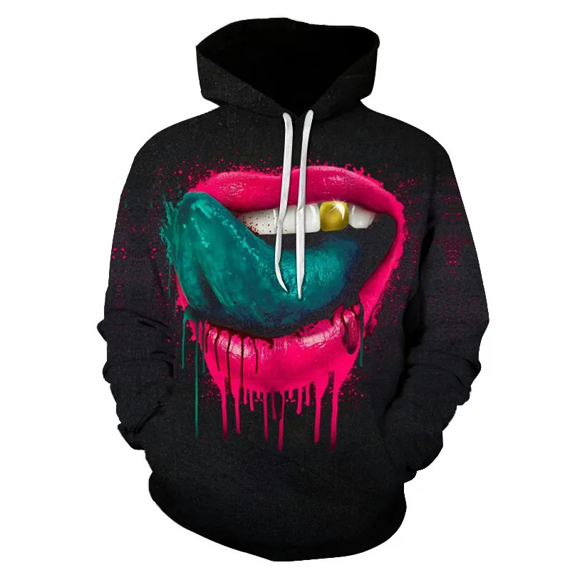 spring autumn newest men hoodie blue flame skull 3D digital printing sweatshirt men women fashion hot loose hooded pullover - Цвет: WY-960