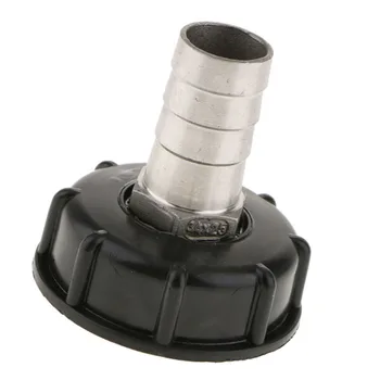 

1000L IBC 60mm To 25mm Water Tank Garden Hose Adapter Fitting Tool For Garden Tubing Drip Irrigation Watering System