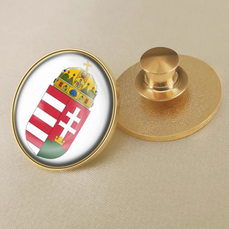 PinMart USA & Singapore Friendship Flag Enamel Lapel Pin - 1.25" Gold Plated Collectible