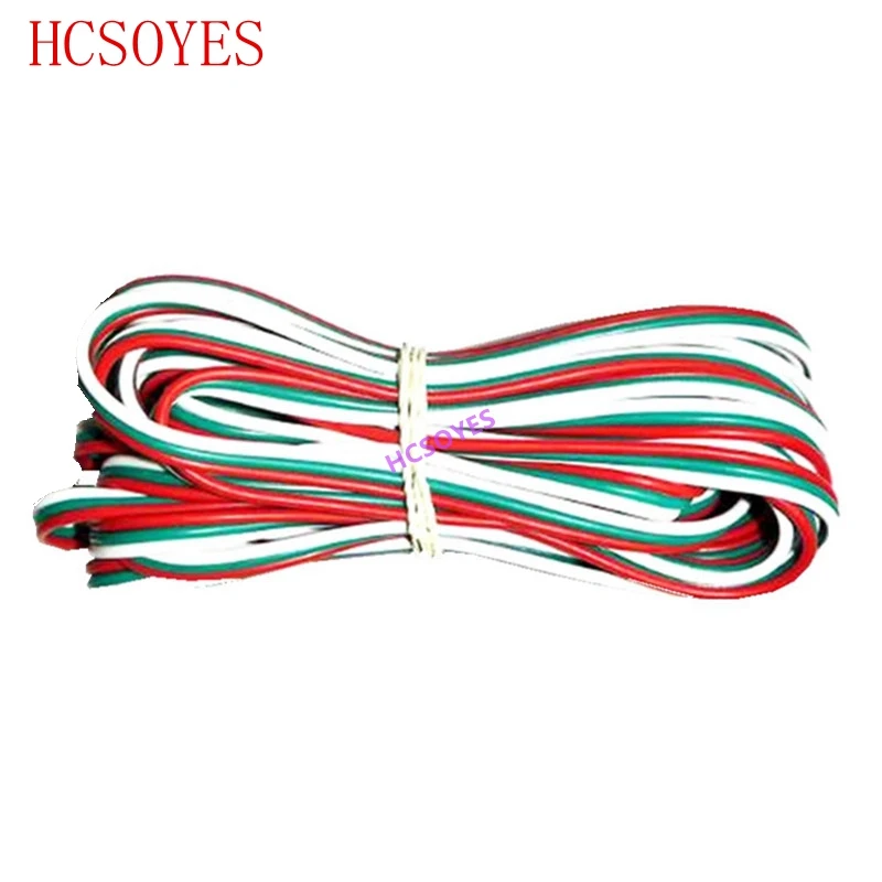 5 ~ 100 метров 2pin 3pin 4pin 5Pin 6pin 22 AWG Удлинитель электрический провод кабель