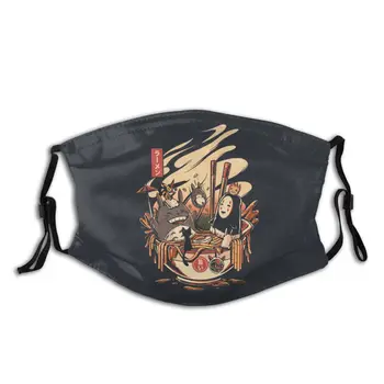 

Ramen Pool Party Men Women Non-Disposable Face Mask with Filter Dust Mask Respirator Mouth Muffle