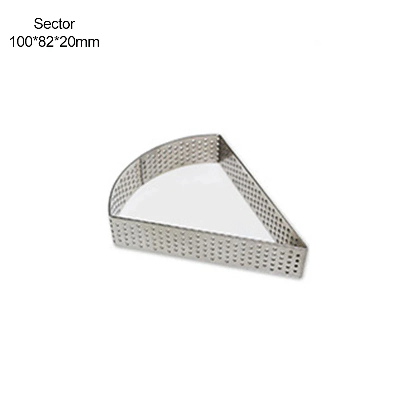 100X82X20MM Delidge из нержавеющей стали, формы для изготовления тортов, круглое терпкое кольцо, мусс, инструменты для пиццы, Diy украшения, кухонные инструменты для выпечки тортов - Цвет: 100X82X20MM
