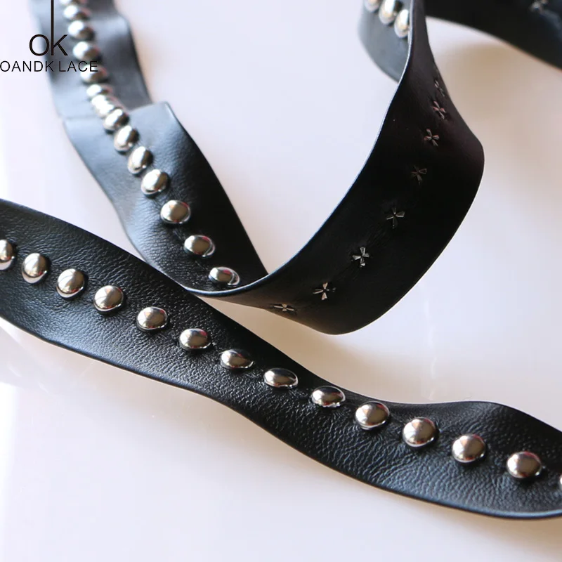 PU Composite Molding Rivet Eyelet Decoration 1 yard pu decoration