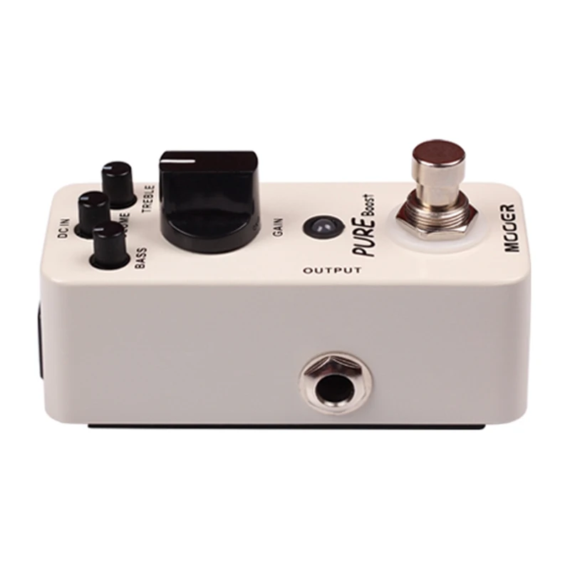 Mooer Pure Boost Micro Guitar Effect Pedal Mini Boost электрогитара педаль True Bypass металлический корпус для гитары Запчасти и аксессуары