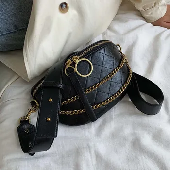 

Vintage Fashion Quality PU Leather Crossbody Bags for Women Chain Small Shoulder Messenger Bag Lady Chest Bag Purses luis vuiton