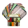 24 sheet  Flower Leaf  Scrapbooking background paper 6 inch pattern paper material for DIY photo album scrapbook junk journal 1