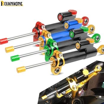 

Motorcycle CNC Damper Steering Stabilize Safety Control For Kawasaki ZX6 ZX7 ZX9 ZX10 ZX12 NINJA 250R 300 Z300 Z250 ER6N EX300