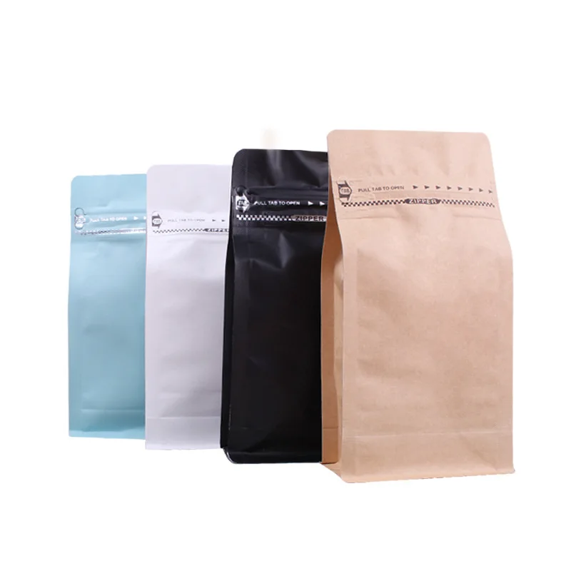 

Tea packaging bag octagonal sealing aluminum foil self-supporting ziplock bag dried fruit nuts snack food packaging bag