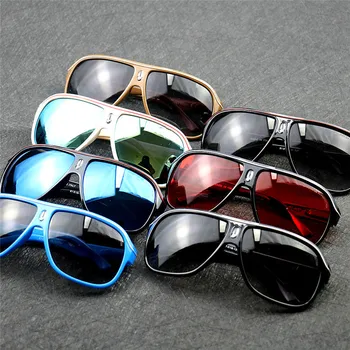KAPELUS 여성용 사각 선글라스, 야외 컬러 미러, UV400 토드 미러, 유니섹스 플라스틱 낙하 방지 안경, 스포츠 m, 2023 신상