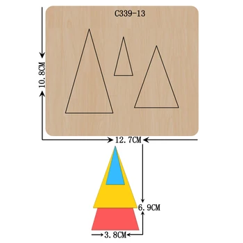 

New Wooden die Scrapbooking C-339-13 Cutting Dies for common die cutting machines on the market
