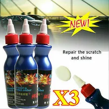 3 шт. средство для ремонта царапин, полировка восковой краски, средство для удаления царапин, уход за краской, автомобильный лак, средство для ремонта царапин