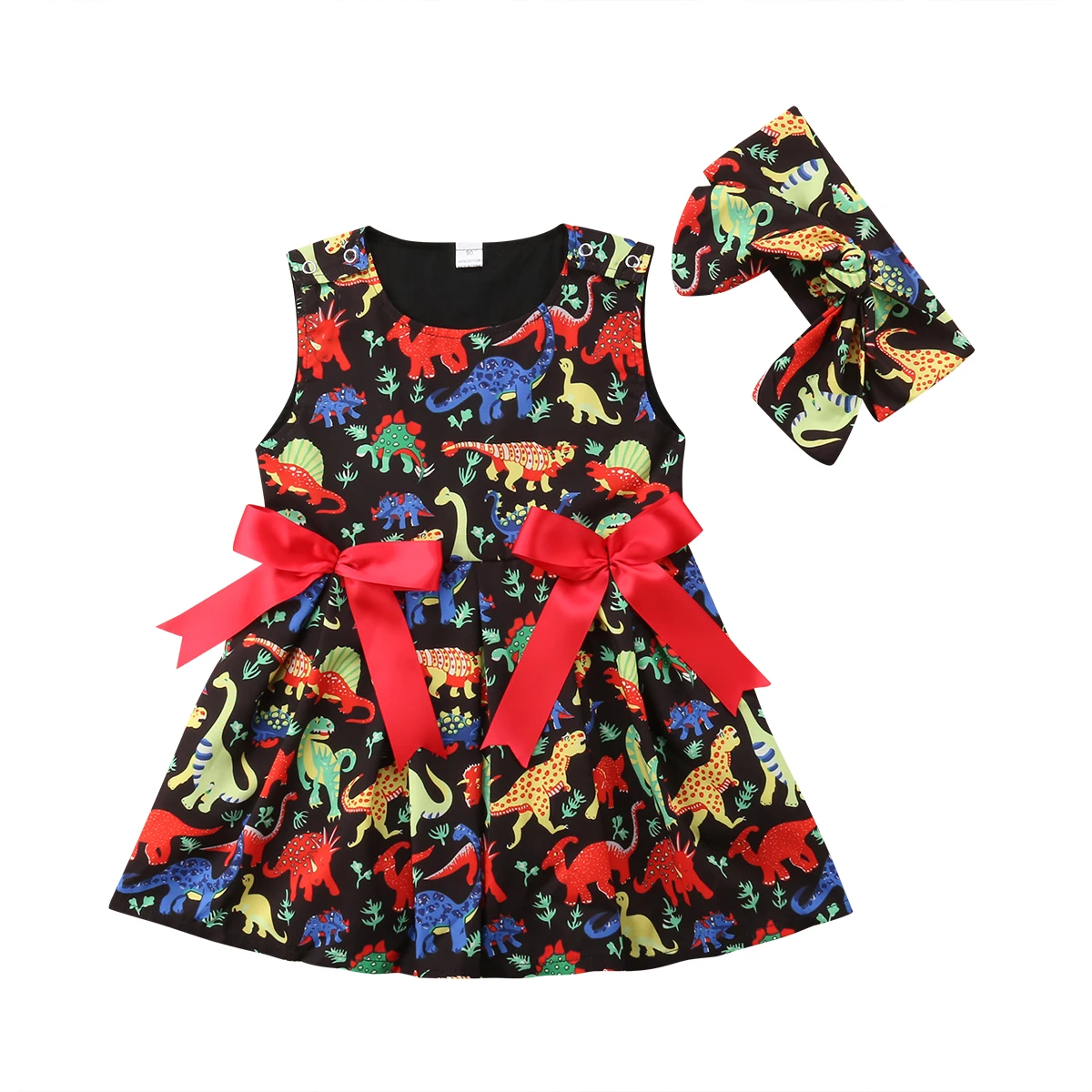 dinosaur dress for baby girl