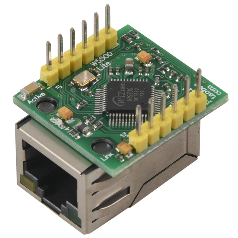 W5500 модуль TCP/IP Ethernet модуль совместим с WIZ820io