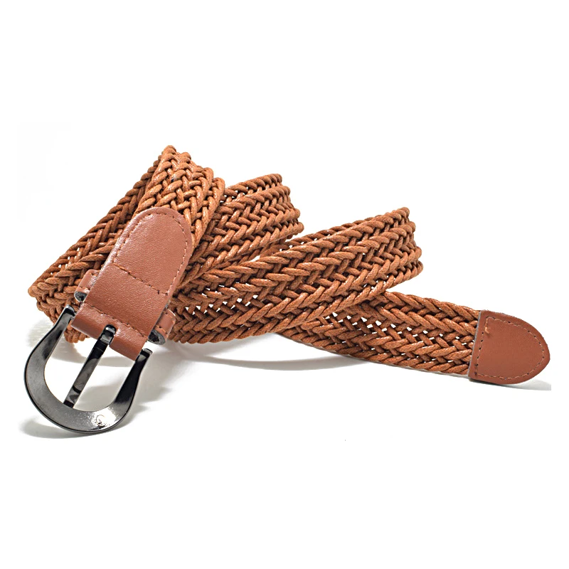 Плетение из веревки Ceinture Femme женская поясная цепочка Harajuku плетеная Повседневная PU Женская широкая пряжка ремень Талия конфеты тонкий пояс