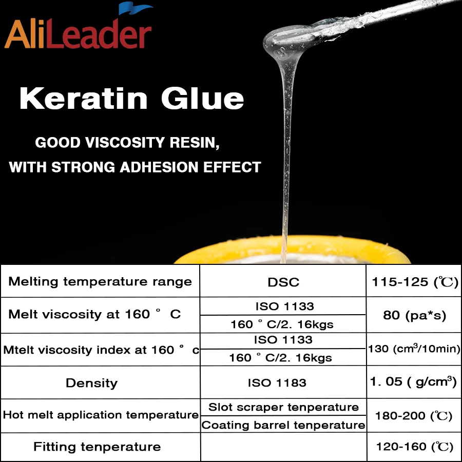 Hair Extension Glue Hair Extension Glue Stick Keratin Glue Alileader 100% ITALIAN Keratin Glue 20/50/100G/Lot Transparent White Brown Glue Stick Strong Hold Non Slip Bonds Hair Extensions