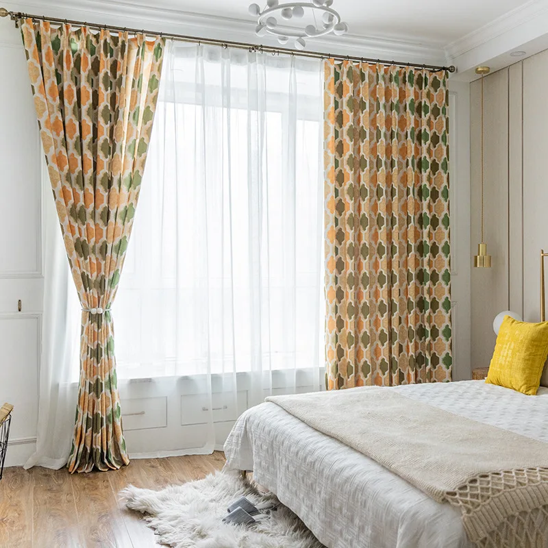 BIGMUM Modern Minimalist Print Geometry New High Shading Blackout Curtains For Living Room Bedroom Kitchen Cortinas Window | Дом и сад