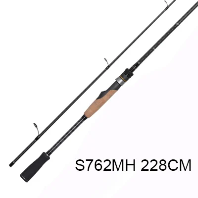 Spinning 228cm 762MH Спиннинговое удилище OBSESSION Peche, 8 футов, удочка для литья под давлением, удочка для морской рыбалки, направляющие для Fuji, углеродное удилище, удочка для рыбалки, cana pesca - Цвет: Spinning 228cm 762MH