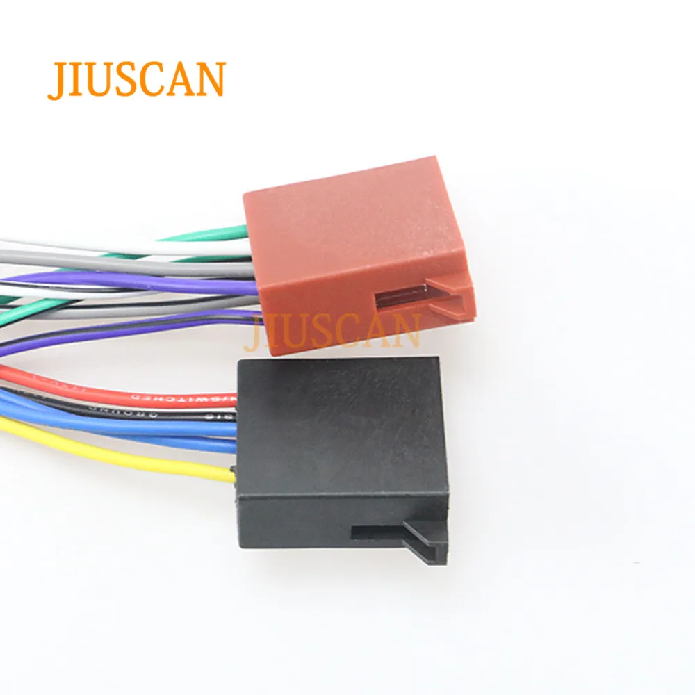 JIUSCAN 12-120 ISO радио адаптер для NISSAN 2003+(выберите модели) жгут проводов разъем свинцовый ткацкий станок кабель штекер Адаптер стерео