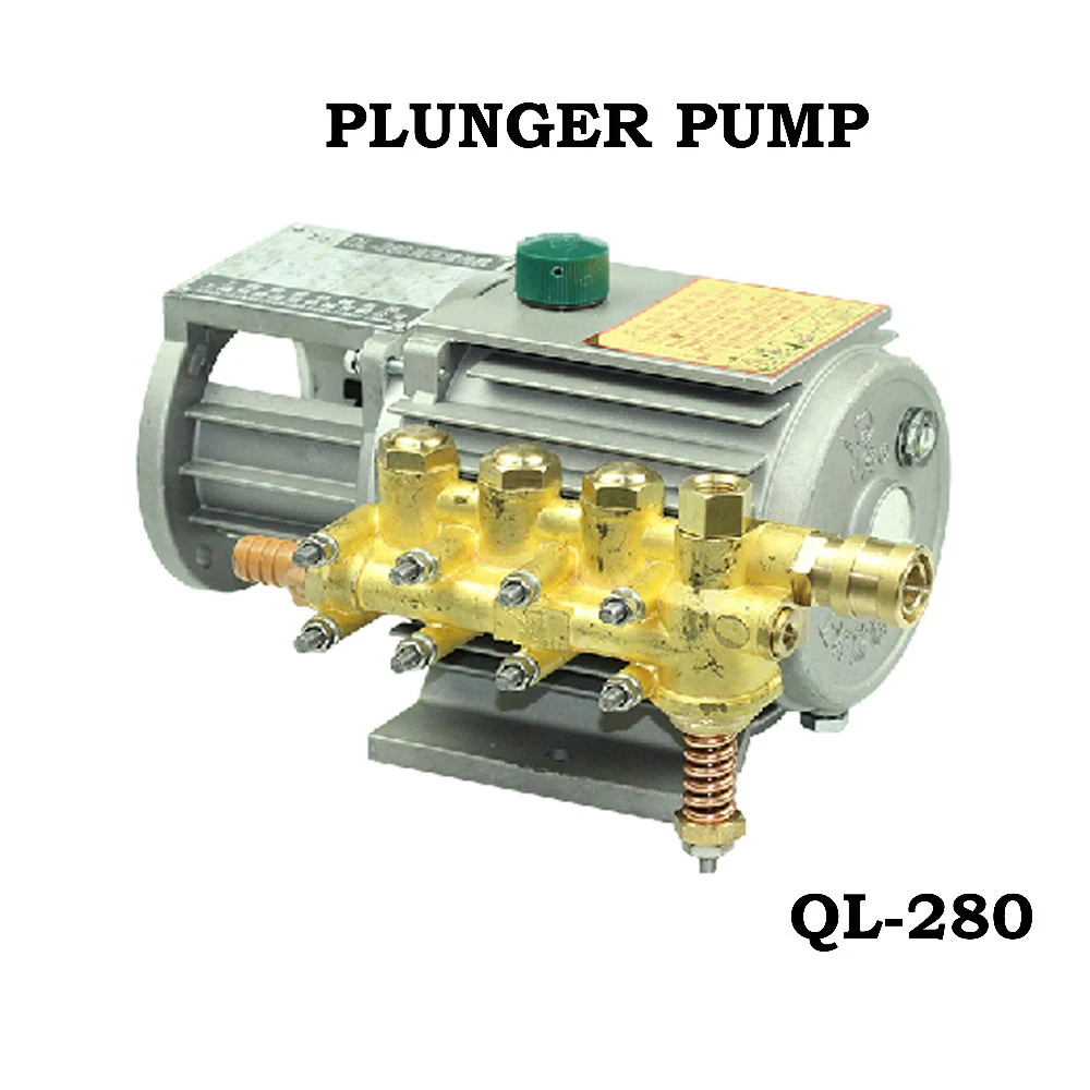 Household cleaner high pressure car wash pump car high voltage copper ql280 pump head