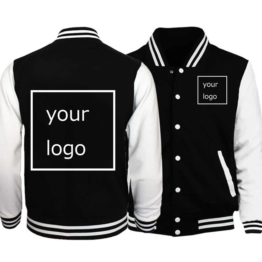 

New Custom Jacket Diy Logo Image Print Clothing Customized Sport Casual Sweatshirt Hoodie Pullover Size Xs-4Xl