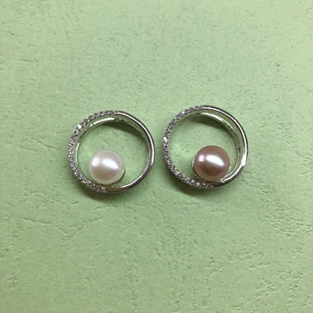 

Hot Wholesale Pearl Pendant Mountings, Pendant Findings, Pendant Settings Jewelry Parts Fittings Women Accessories