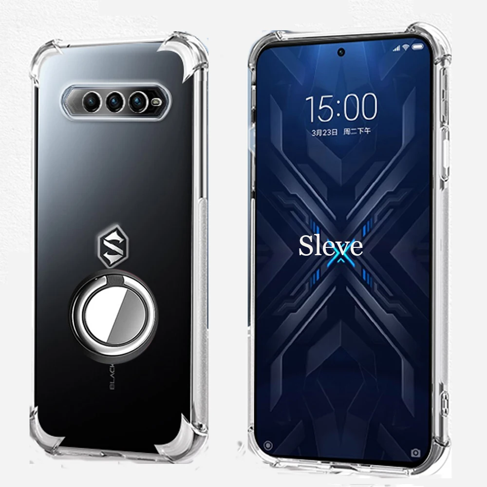 Чехол с кольцом для Black shark 4 4S противоударный чехол повышенной прочности Xiaomi Shark 5RS