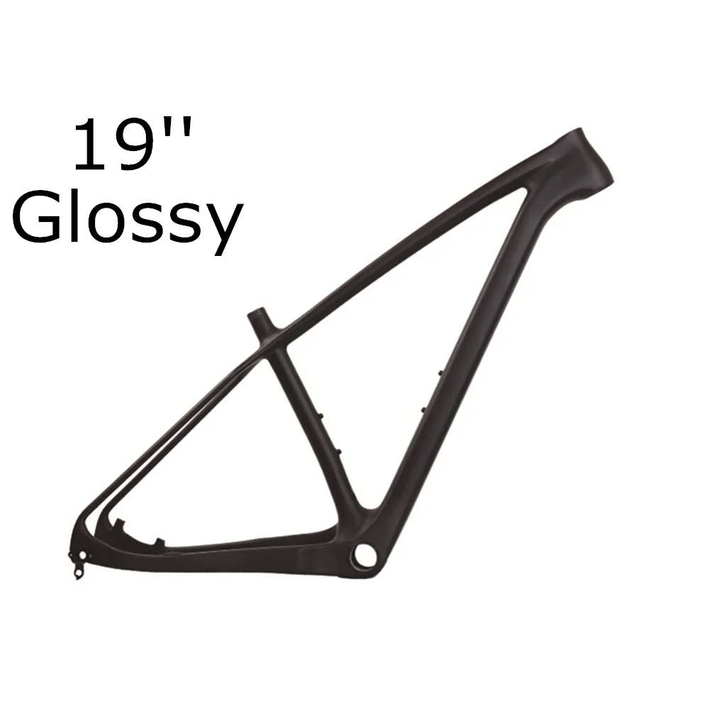 29er Boost 148*12 карбоновая рама для горного велосипеда Китай - Цвет: 19inch Glossy