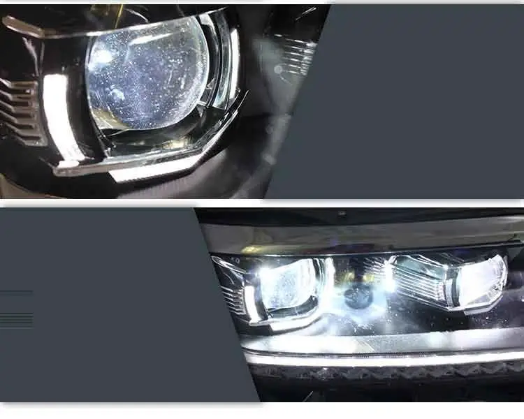 Боковой указатель поворота стильные светодиодные автомобильные Drl дневные ходовые огни Автомобильные фары 17 для Volkswagen Magotan