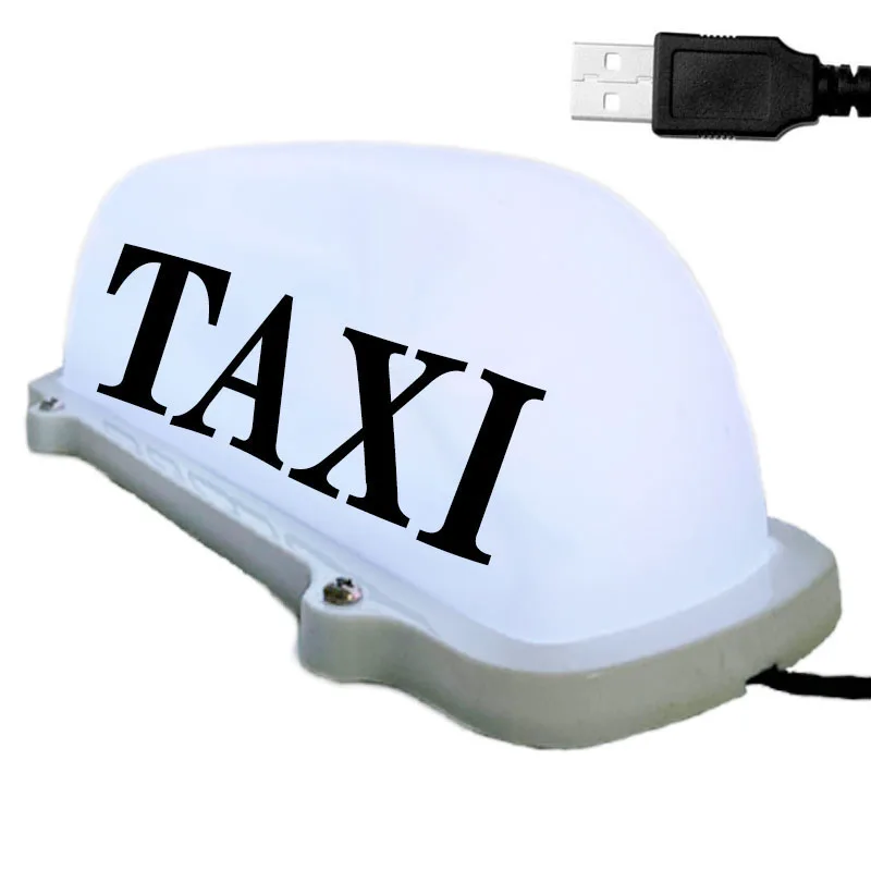 Такси верхний светильник USB интерфейс такси верхний светильник 3 м USB подключение Светильник-излучающий такси верхний светильник такси