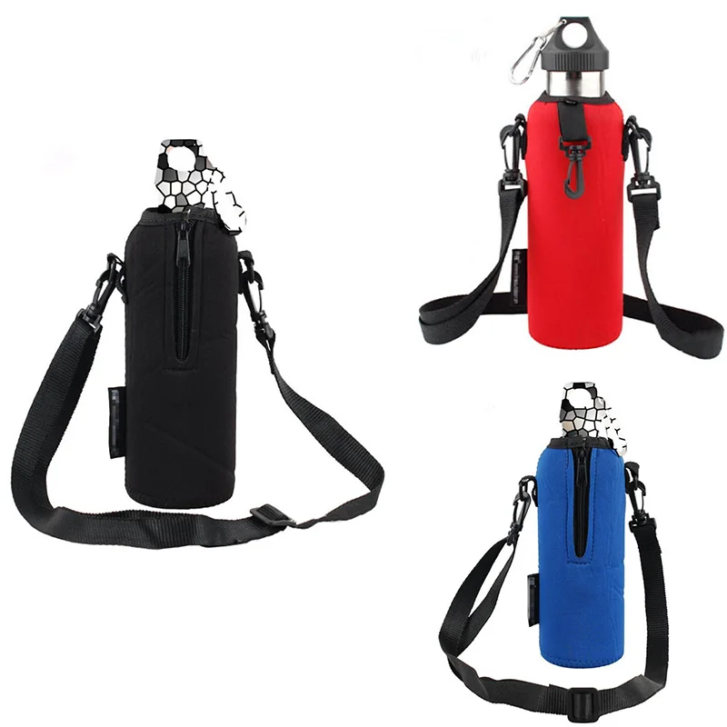 Sport Water Sleeve Bag Bottle Cover Insulated Holder Carrier Case Neoprene Pouch
