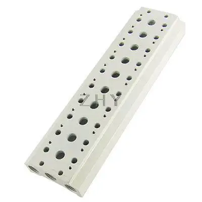 Прямоугольник 10 станций коллектор база для электромагнитного клапана Nxmxs
