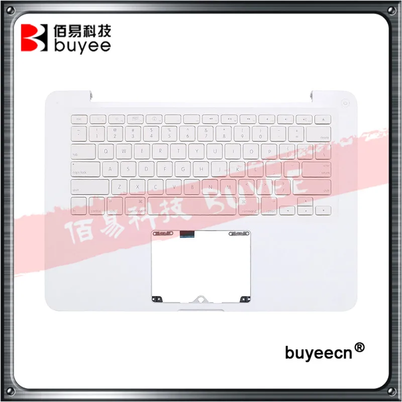 A1342 Топ чехол США Великобритания клавиатура с подсветкой для Macbook Unibody 1" A1342 Упор для рук верхний чехол раскладка клавиатура
