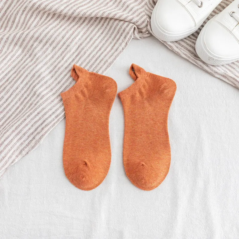 Kawaii/женские носки с вышивкой, хлопковые носки kaos kaki wanita, женские рождественские подарки, 1 пара - Цвет: 007