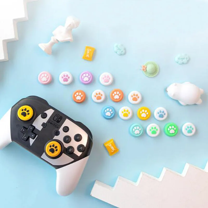 

Thumb Stick Grip Cat Paw Cap Joystick Cover For Sony Playstation Dualshock 4/3 PS4/PS3/Xbox 360 One/Switch Pro Controller Case