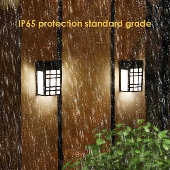 

Waterproof Solar Wall Light Outdoor Yard Garden Fence Street Pathway Solar Lamp Solar Powered light for Garden Decoration