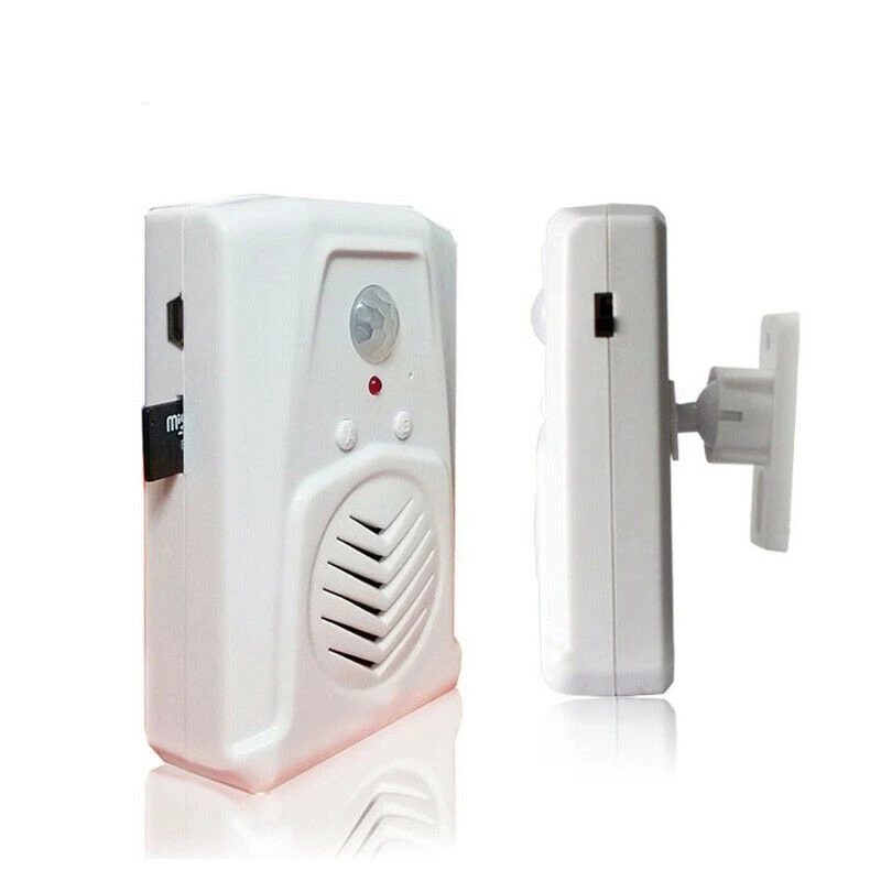 Датчик движения дверной Звонок переключатель MP3 инфракрасный дверной звонок беспроводной PIR датчик движения голосовой сигнал