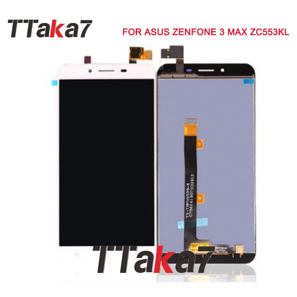 

Mobile Phone LCD For ASUS Zenfone 3 Max ZC553KL LCD Display Touch Screen Assembly Digitizer For ASUS ZC553KL X00DD LCD