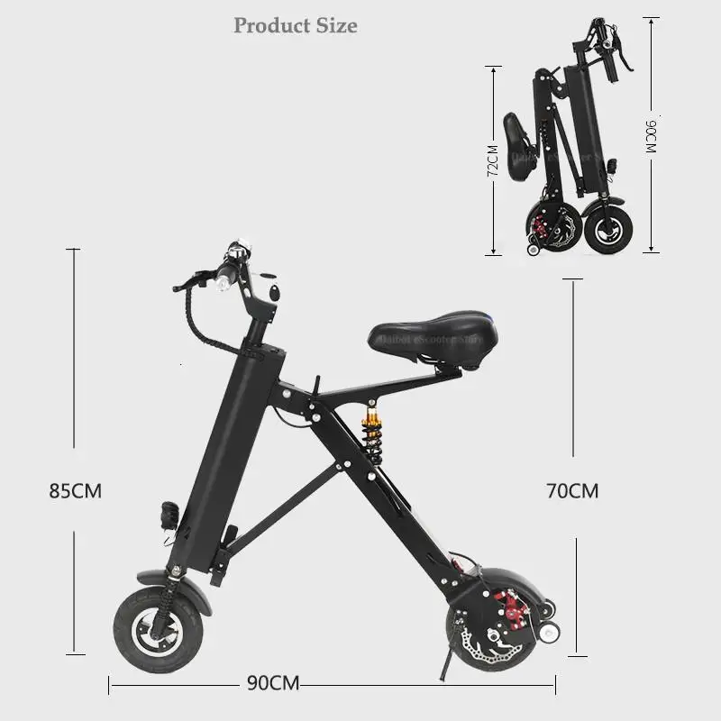 8 Inch 2Wheeled Electric Scooter 36V 350W 45KM Electric Scooters Folding Electric Kick Scooter For Adult With Cruise Control (16)